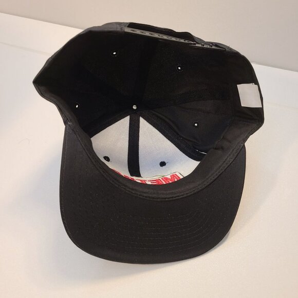 Vintage 90s Snapback Hat Metro Embroidered Adjustable Hat - Picture 7 of 8
